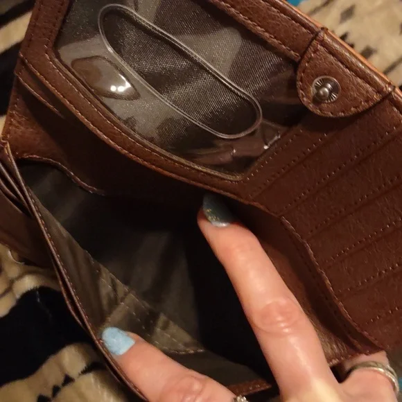 Tony Lama. Cognac Cowhide leather  wallet. Never used. Brand new. No tags. - Picture 12 of 17